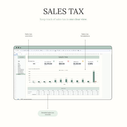 Aureline Easy Bookkeeping Planner